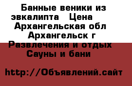 Банные веники из эвкалипта › Цена ­ 76 - Архангельская обл., Архангельск г. Развлечения и отдых » Сауны и бани   